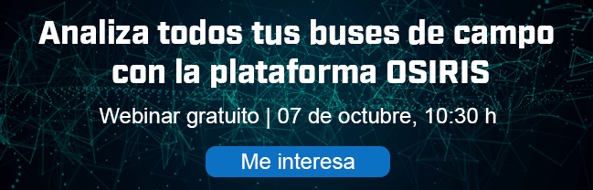 Webinar: Analiza todos tus buses de campo con la plataforma OSIRIS