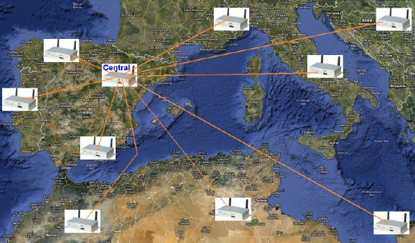 VPN over Geographical Area
