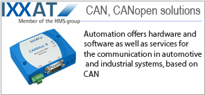 IXXAT CAN, CANopen Solutions 