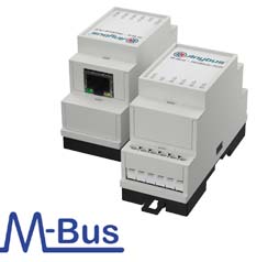 Anybus M-Bus to Modbus TCP gateway