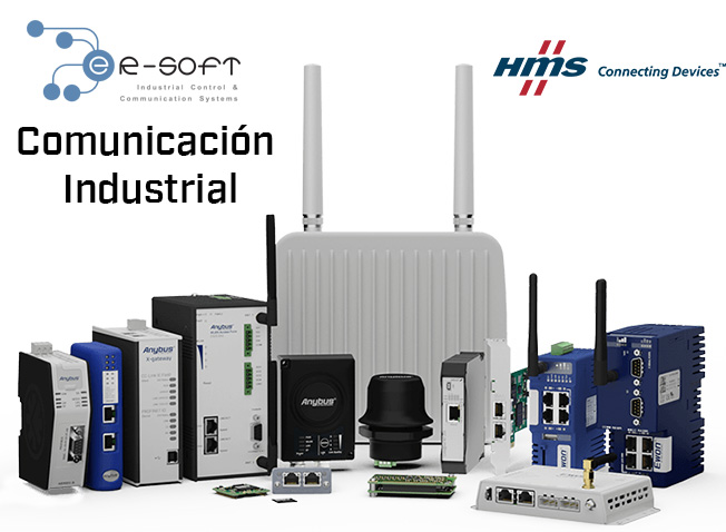 HMS: Anybus, Ixxat, Ewon: Productos de Calidad para Comunicacion Industrial, Wireless, Edificios, Supervisión y Control Remoto