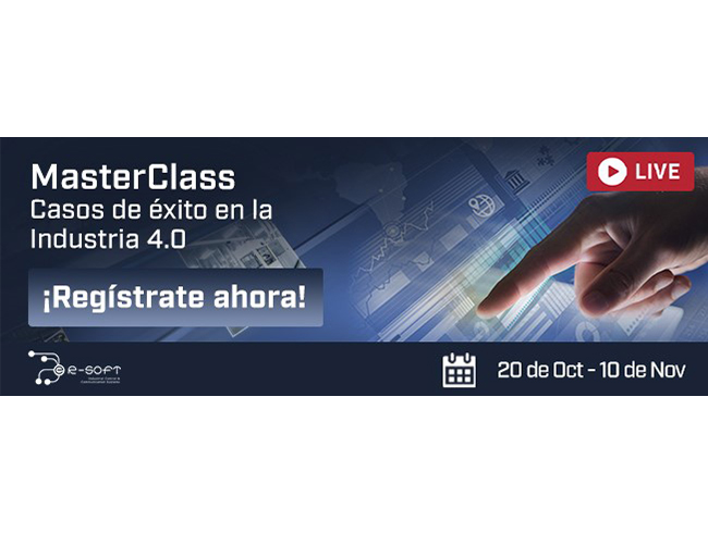 Invitavion a MasterClass en Industria 4.0 de HMS, Anybus, Ixxat, Ewon: Productos de Calidad para Comunicacion Industrial, Wireless, Edificios, Supervisión y Control Remoto...