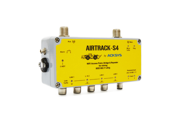 AIRTRACK-S4 WiFi access point, client & repeater