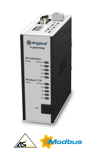 Anybus X-gateway - AS-Interface Master - ModbusTCP Server 	