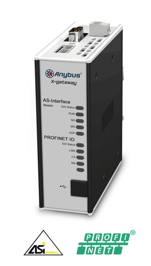 Anybus X-gateway - AS-Interface Master - PROFINET-IO Device	