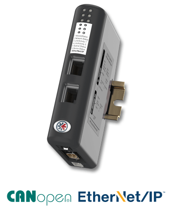 
		Anybus X-gateway – CANopen Master – EtherNet/IP Adapter
	