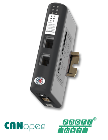 X-gateway CANopen Master - PROFINET-IRT Slave