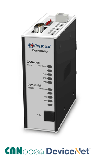 Anybus X-gateway - CANopen Slave - DeviceNet Adapter	