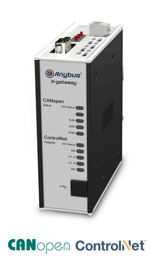 Anybus X-gateway - CANopen Slave - ControlNet Adapter	