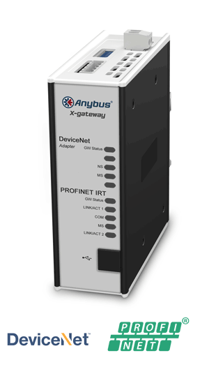 Anybus X-gateway – DeviceNet Adapter - PROFINET-IRT Device	