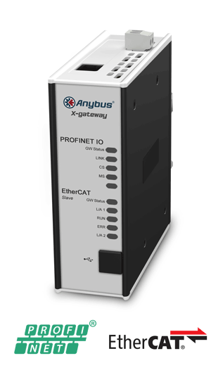 
		Anybus X-gateway – EtherCAT Slave - PROFINET-IO Device
	