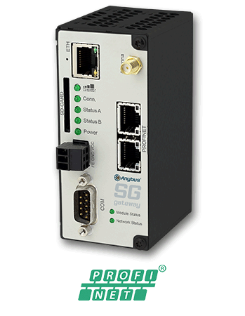 Anybus SG-gateway with PROFINET Interface