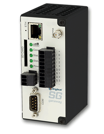 Anybus SG-gateway with I/O interface	