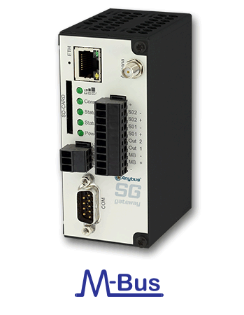 Anybus SG-gateway with M-Bus Master