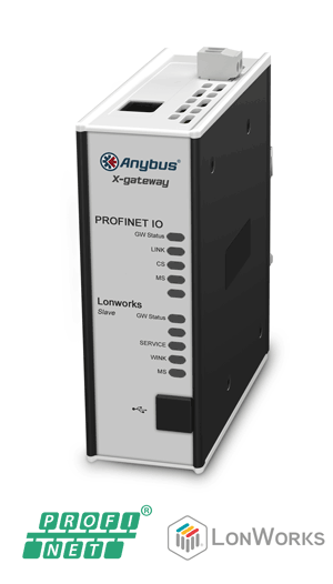 
		Anybus X-gateway – Lonworks Slave - PROFINET-IO Device
	