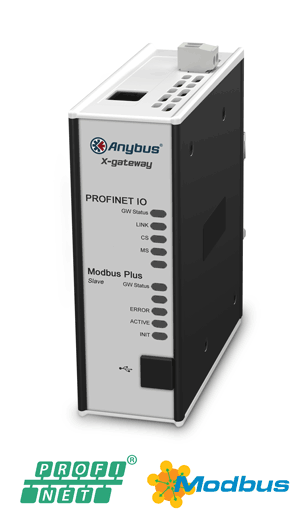 
		Anybus X-gateway – Modbus Plus Slave - PROFINET-IO Device
	