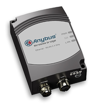 Anybus Wireless Bridge - Ethernet - WLAN 2.4 Ghz	