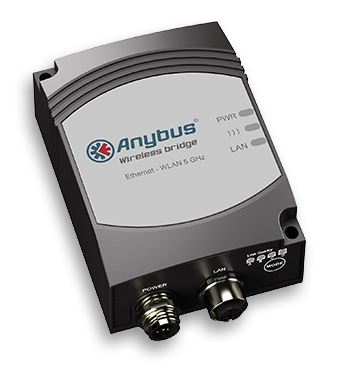 Anybus Wireless Bridge - Ethernet - WLAN 5 Ghz	