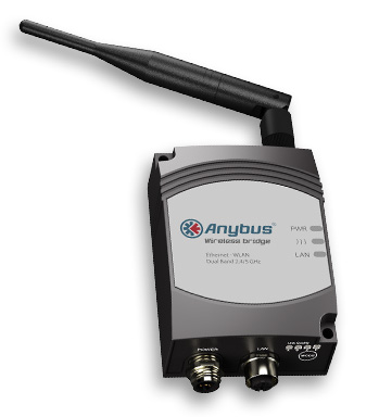 Anybus Wireless Bridge - Ethernet - WLAN Dual Band 2.4/5 Ghz	