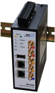 The NB1600 WIAP supports multiple wireless networks (WLAN-Hotspots) and fast Internet via 2G-3G-4G-