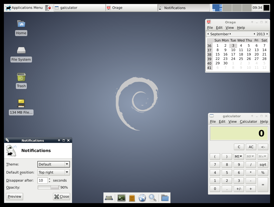 Debian on Alekto 2