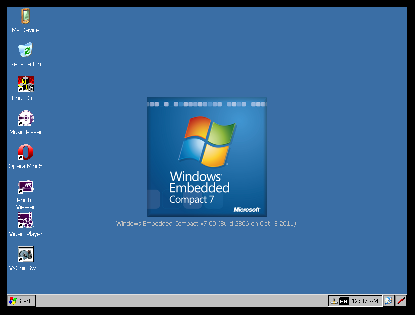 Windows EC7 on Alekto 2