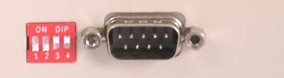 New serial connector DB9 male