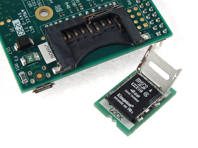 SD 2 microSD adapter for Raspberry Pi
