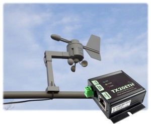 Anemometer sensor and electronics