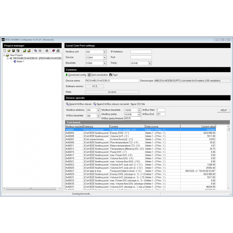 RESI-MBUST-MODBUS