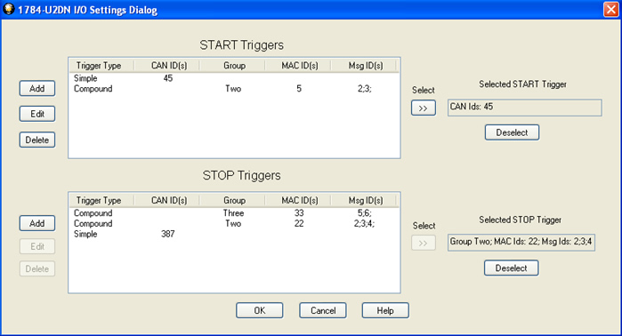 NetDecoder-DeviceNet Analyzer