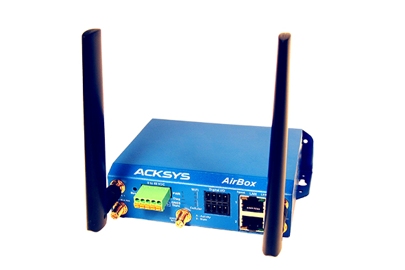 Acksys-AirBox-LTE-Industrial cellular router (2G/3G/4G) + WiFi (802.11n)