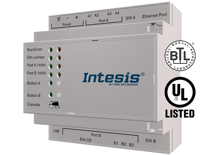 Modbus TCP & RTU Master to BACnet IP & MS/TP Server Gateway