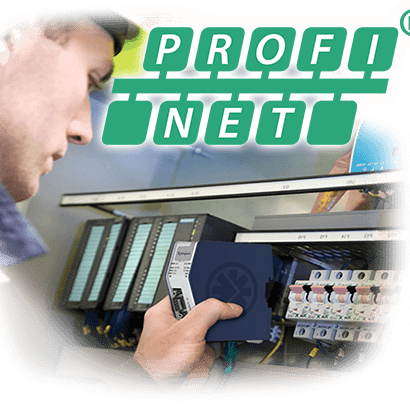 Red industrial profinet